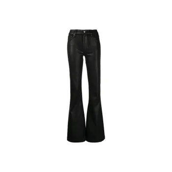 PAIGE Genevieve Coated Flared Jeans