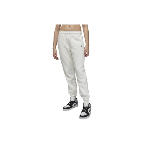 jordan 7.5us Brooklyn Fleece Knitted Sports Pants Women's White