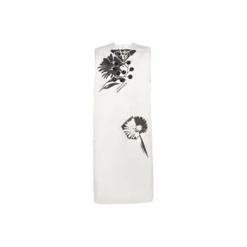 PRADA Sleeveless Dresses Women's White