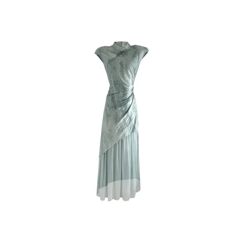 UNION REMOVE Short-Sleeved Dresses Women's Green