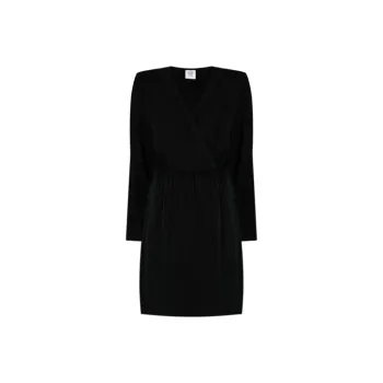 Vetements Long-Sleeved Dresses Women's Black