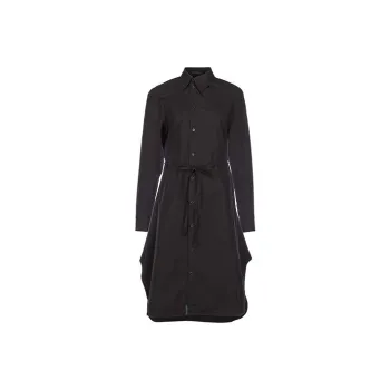 Yohji Yamamoto Long Sleeved Dresses Women's Black
