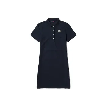 Kappa Short Sleeved Dress Women's Midnight Blue