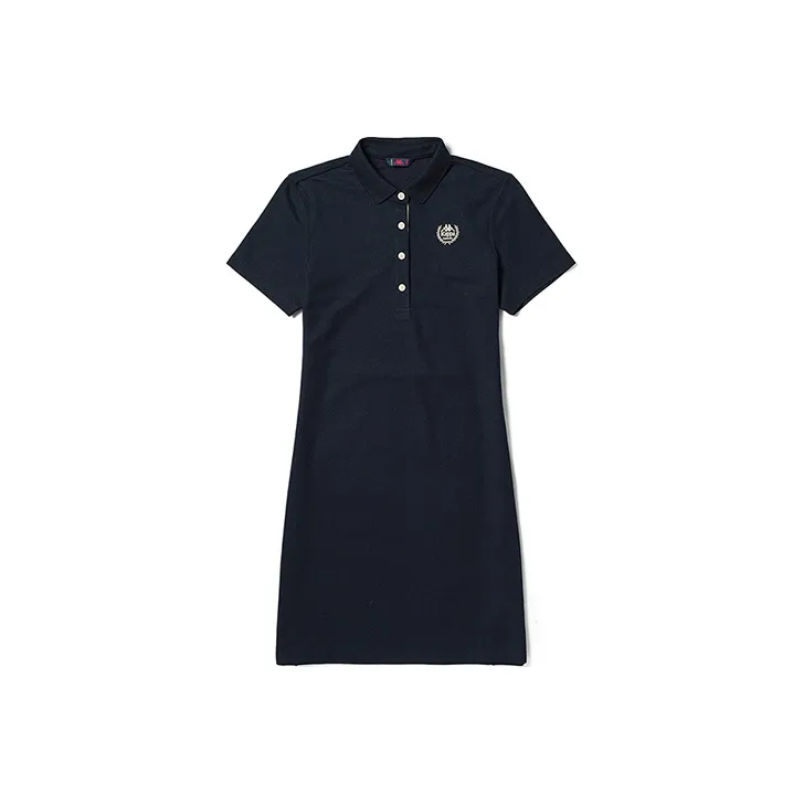 Kappa Short Sleeved Dress Women's Midnight Blue-0