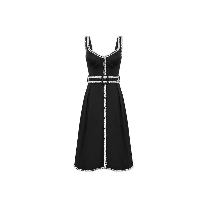 MOSCHINO Slip Dresses Women's Black-0