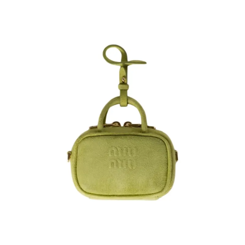 MIU MIU Beau Sheepskin Boston Bag, Shoulder Bag, Handbag Mini Women's Olive-0
