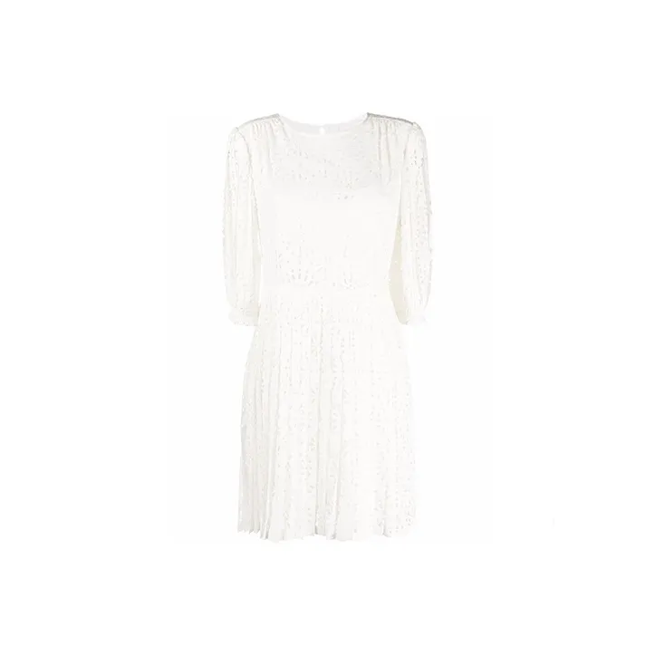 See By Chloe Long-Sleeved Dresses Women's White-0