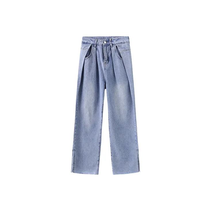 CUBIC Straight Jeans Women's Light Blue-0