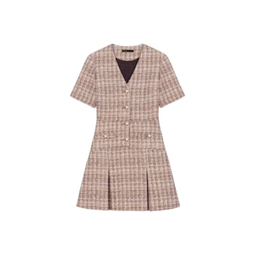 Maje Tweed Mini Dress