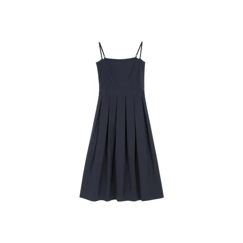 Miss Ha Ya Slip Dresses Women's Collin Navy Blue