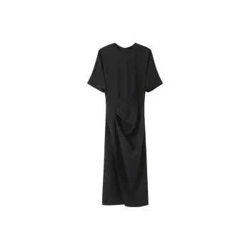 NINE WEST Short Sleeved Dresses Women's Black