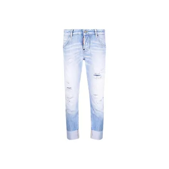DSQUARED 2 Distressed Cropped Jeans
