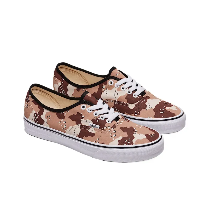 Vans Authentic Low Top Skateboard Shoes Unisex Camouflage-1