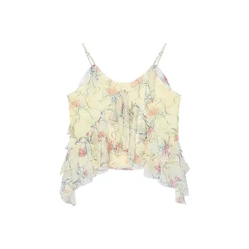ELF SACK Camisoles Women's Romantic Custard