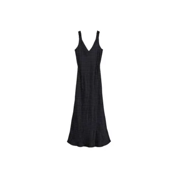 ZARA Slip Dresses Women's Black