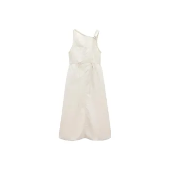 ZARA Sleeveless Dresses Women's White