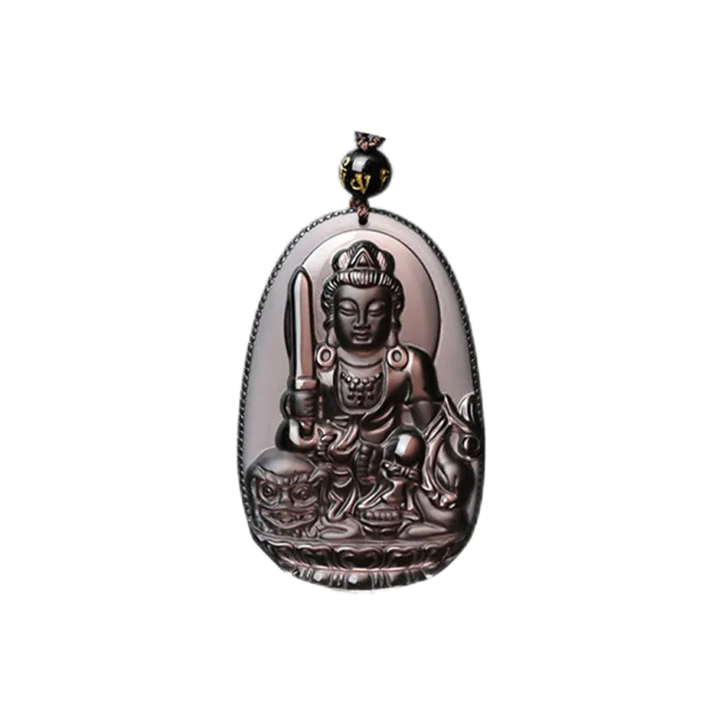 Liu Jinfu Obsidian Necklaces Unisex-8