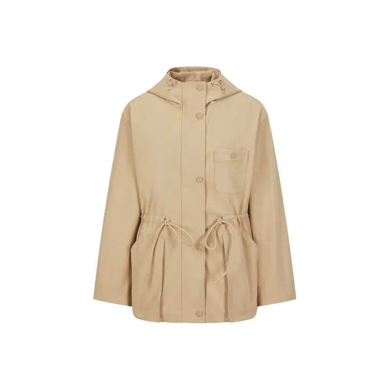 JZ. ANNAKRO Puffer Jacket Women's Khaki-0