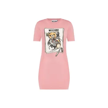 MOSCHINO Graphic Intarsia Dress