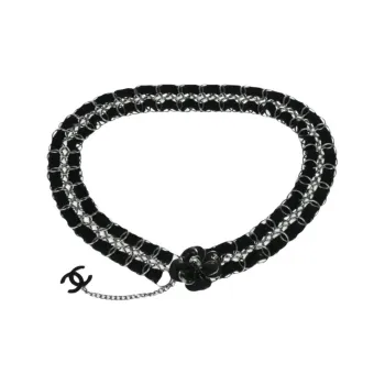 CHANEL 2006 Camellia Chain Belt