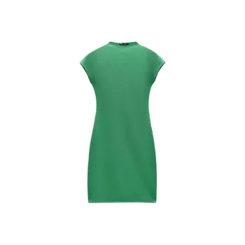 ZARA Short-Sleeved Dresses Women's Green