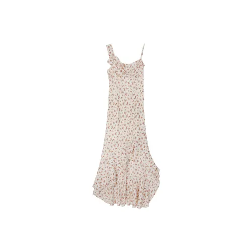 PURSUMMER Slip Dresses Women's Evening Camellia Of Summer