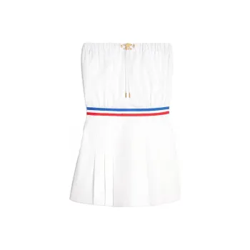CELINE Sleeveless Dresses Women's White