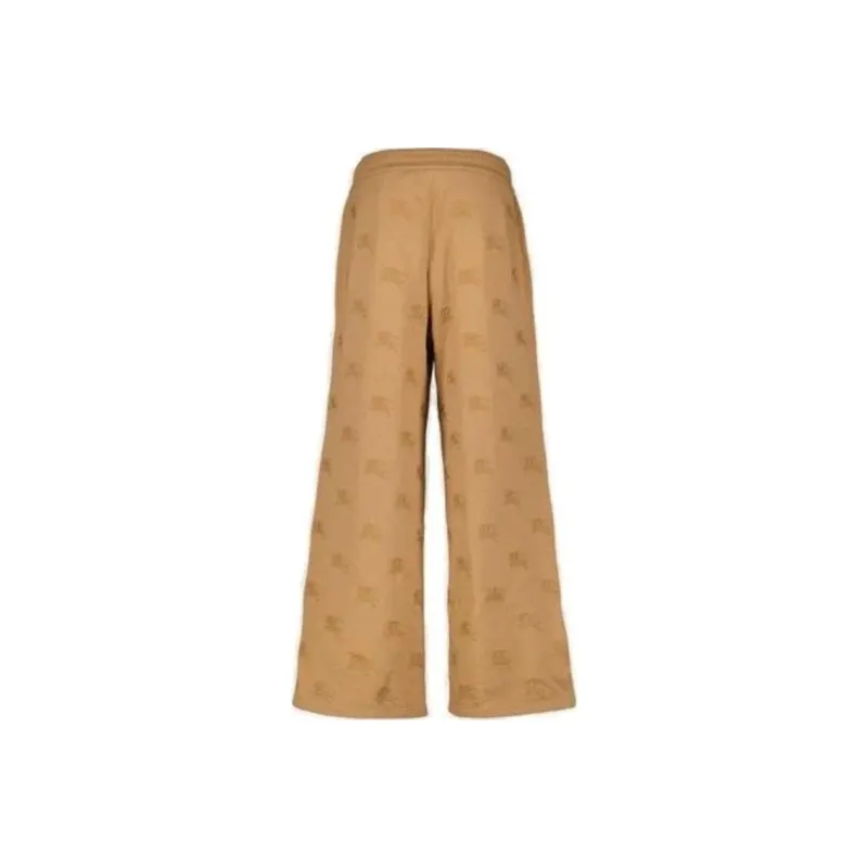 Burberry EKD Embroidered Wide Leg Track Pants-4