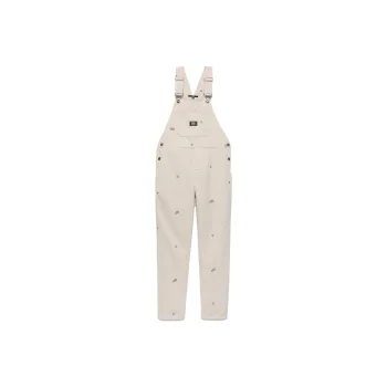 Vans GROUND WORK HOLLYWELL Overalls Women's Ecru