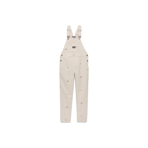 Vans GROUND WORK HOLLYWELL Overalls Women's Ecru