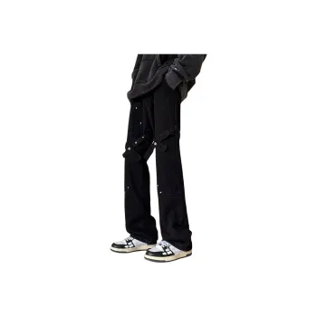 ACHIEVE ACHV Jeans Unisex Black