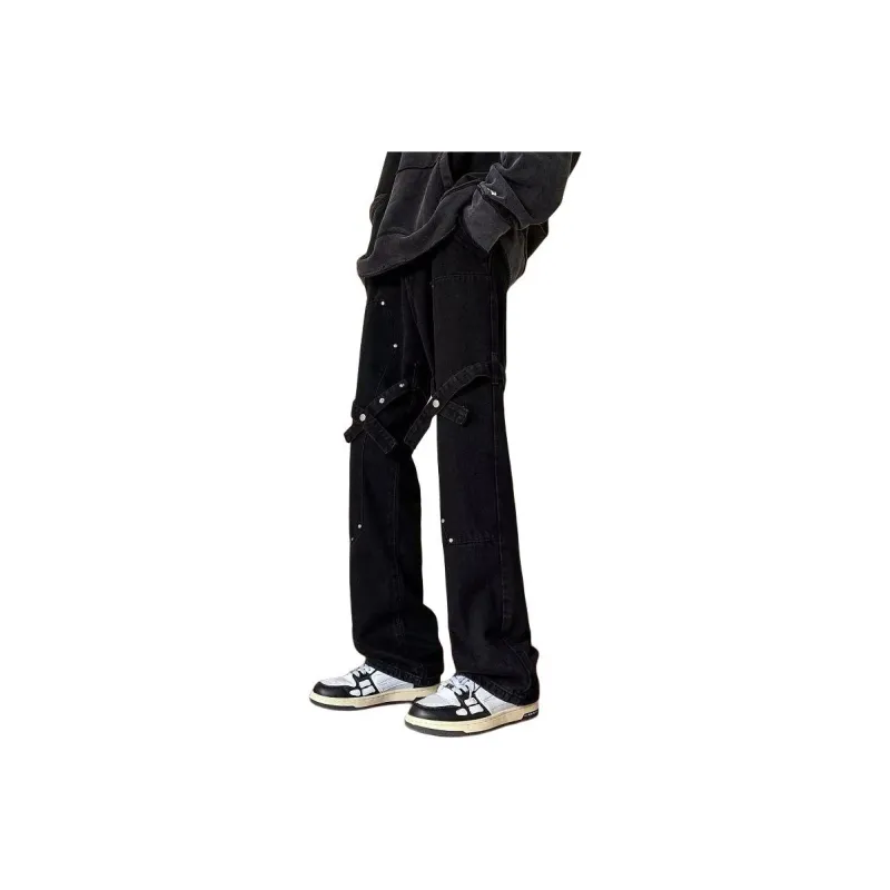ACHIEVE ACHV Jeans Unisex Black-0