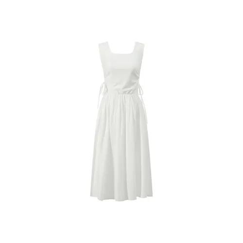 Incolore Short Sleeved Dresses Women's White