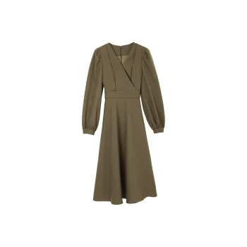 Fstudio Long Sleeved Dresses Women's Brown