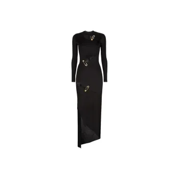 Versace X FENDI X VERSACE Long-Sleeved Dresses Women's Black