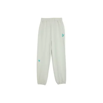 PUMA Knitted Sports Pants Women's Matte Gray