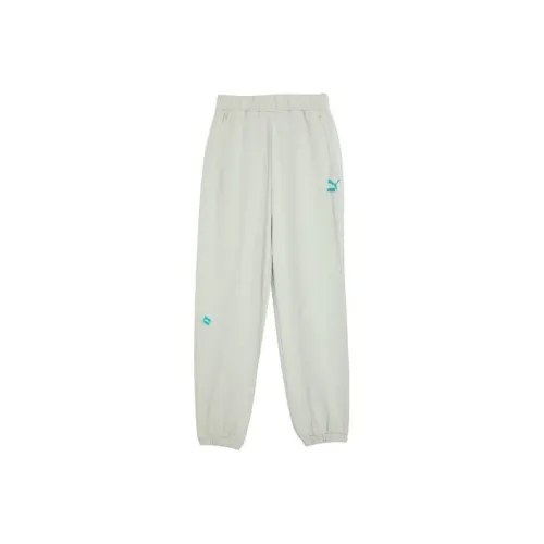 PUMA Knitted Sports Pants Women's Matte Gray