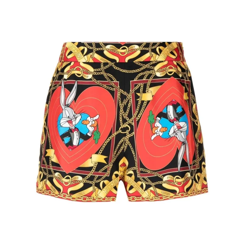 MOSCHINO Casual Shorts Women's Multicolor-0