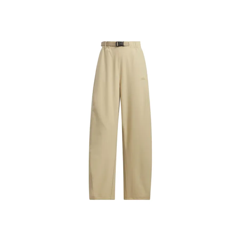 Adidas W Fustl Pants 3 Knitted Sweatpants Women's Light Khaki-0