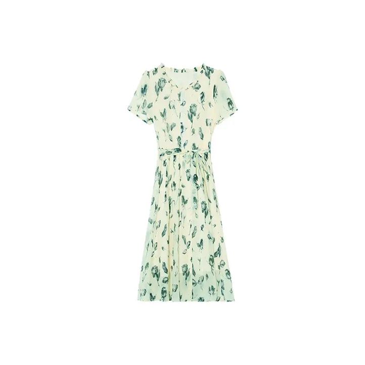 HUASJ Short Sleeved Dresses Women's-2