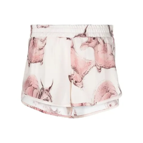 Stella McCartney Animal print Silk Shorts
