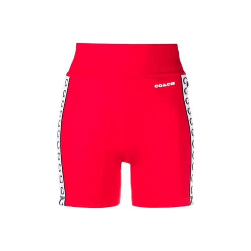 COACH Casual Shorts Women's Red