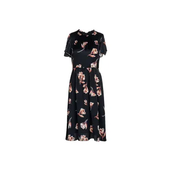 ROEYSHOUSE Short Sleeved Dresses Women's Multicolor