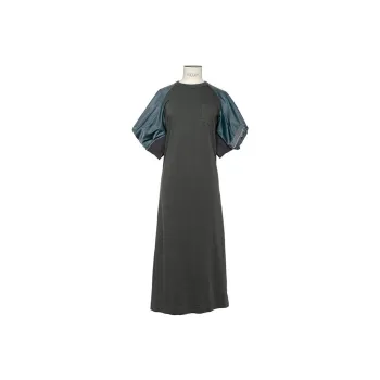 Sacai Balloon Sleeve Dress