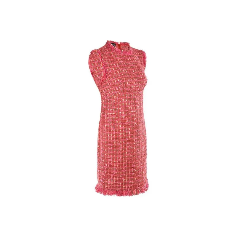 MOSCHINO Sleeveless Dresses Women's Red-0