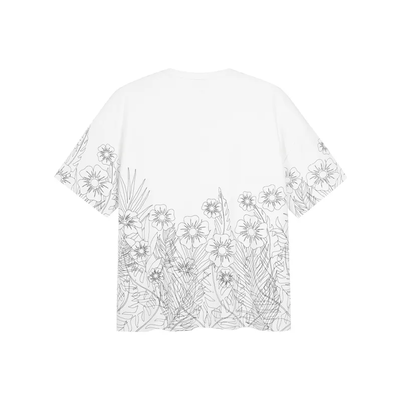 Magn Lens T Shirts Men White-1
