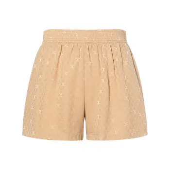 CELINE Casual Shorts Women's Caramel