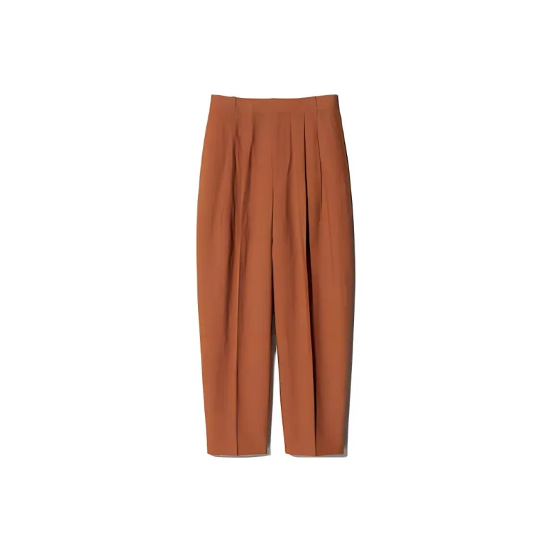 UNIQLO Comptoir Des Cotonniers Collaboration Casual Pants Women's Orange-0
