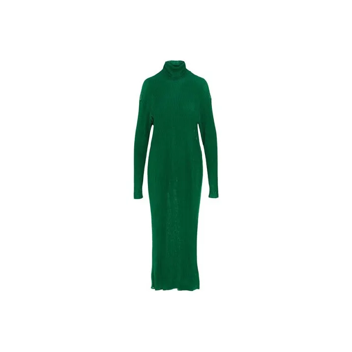 Balenciaga Long-Sleeved Dresses Women's Green-0