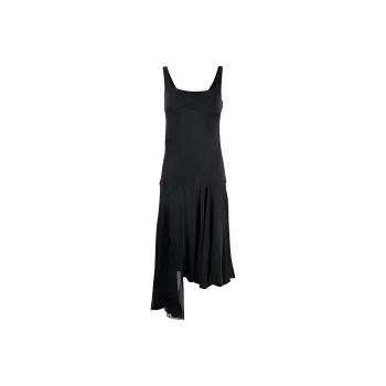 Marine Serre Sleeveless Dresses Women's Black